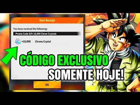 NEW CODE FOR 10,000 FREE CC TODAY ONLY! DRAGON BALL LEGENDS