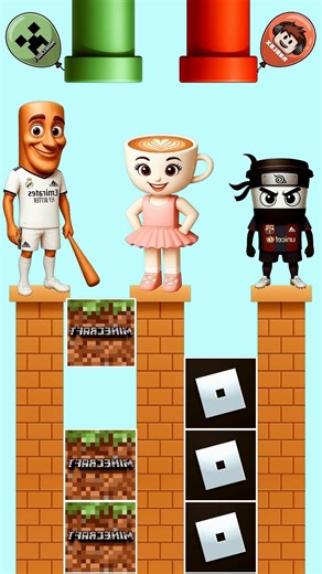 The Ultimate Battle: Roblox vs Minecraft! 🎮 #usa #viral