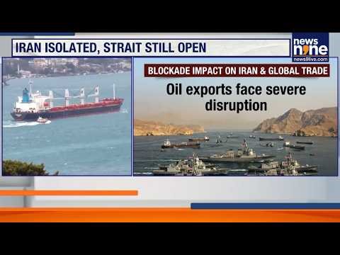 US Blocks 90% Of Iran Trade | Naval Blockade Tightens | Strait Of Hormuz Still Open | News9