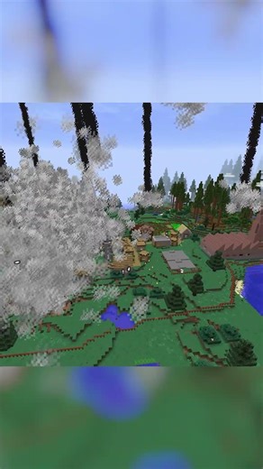 Minecraft Village vs Spare Missiles (HBM Nuclear Tech Mod & Tektopia Mod 1.12.2)