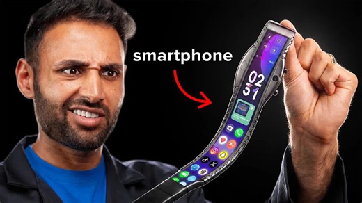 He tried smartphones that defy logic... Then this happend
