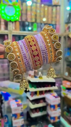 Beautiful Designer Bridal Bangles | Latest Jewellery Design 2026 ✨#shorts #ytshorts #bangles #viral