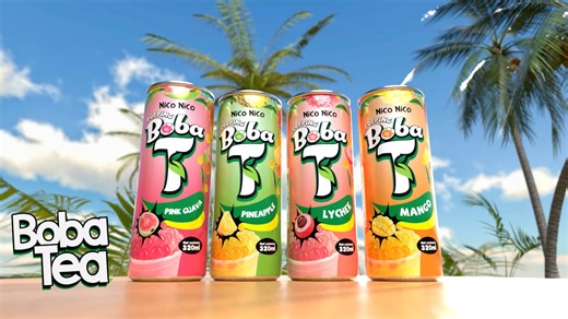 Discover the Production Process of Popping Boba Iced Tea Drink at Nico Nico