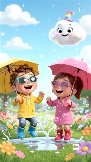 Sunny Days, Rainbows & Snow! ☀️🌈❄️ | Weather for Kids #Shorts