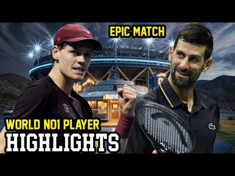 Jannik Sinner vs Novak Djokovic Highlights | 💥 World No1 Player
