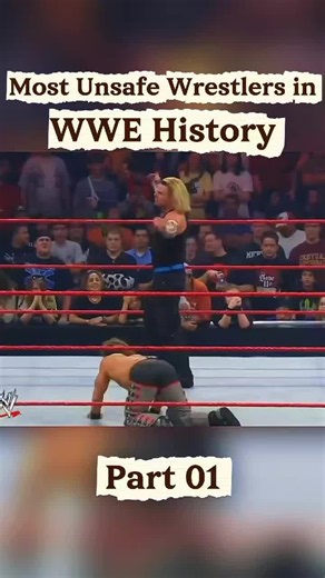 Most Unsafe Wrestlers in WWE History Part 1 #wwe #wcw #goldberg #brethart #steveaustin #undertaker #ryback #cmpunk #markhenry #fypviralシ