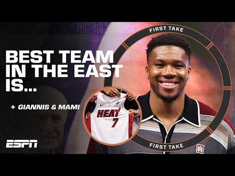 Stephen A. has the Miami Heat as the ‘4TH-BEST’ team in the East! | First Take