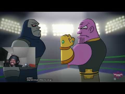 DARKSEID vs THANOS… This GOT ME CRINE 🎤🔥 | Cartoon Beatbox Battles