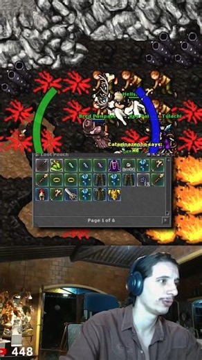 EVERYONE DIED IN THE WARZONE! 😭 #tibia #rubinot