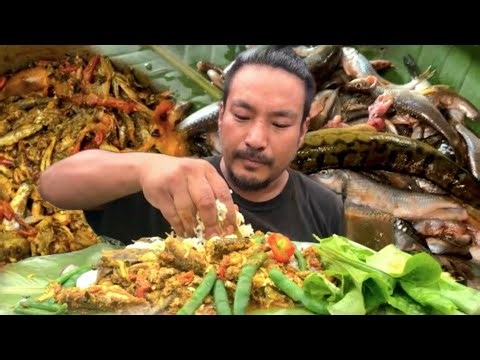 Recipe check // small and delicious fish from NRA river sendenyu village.