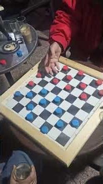 🧠 ذكاء، صبر، وضربة فالتوقيت القاتل يوسف العبدلاوي vs الريفي #checkers #الضامة #challenge