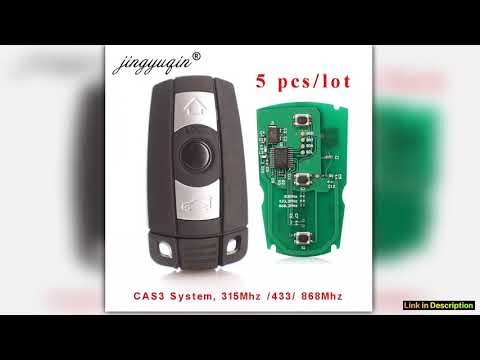 jingyuqin 5pcslot Remote Key for BMW CAS3 System 315MHz 868Mhz FSK for X5 X6 Z4 1357 Series Vehicle