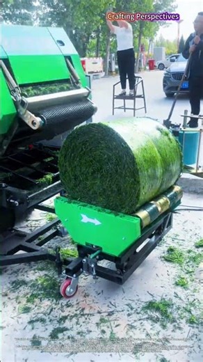 Fully automated silage baling process