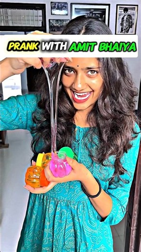 prank with amit bhaiya 🤣😁 #theroameramit #roameramit #siblings #rakhidramebazz #minivlog #short