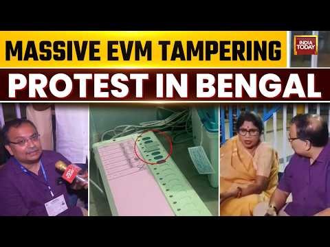 Massive Chaos in Kolkata: BJP vs TMC Face-Off Outside Strong Room | India Today | Mamata Banerjee