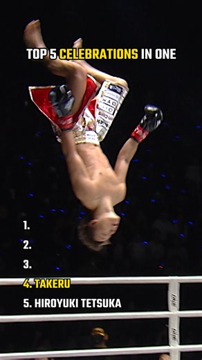 Five UNFORGETTABLE celebrations 🎊 Which one is your favorite? | ONE Championship