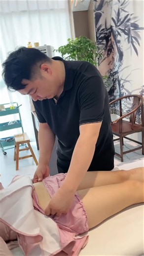 Chubby Belly Massage with Oil | Firm Relaxation & Wellness #Shorts