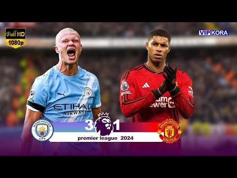 🔴🔵 INSANE Manchester Derby! Man United vs Man City | Last-Minute Drama[3-1] 2024 // UHD