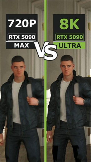 007 FIRST LIGHT vs 720P vs 8K - Resolution Test!