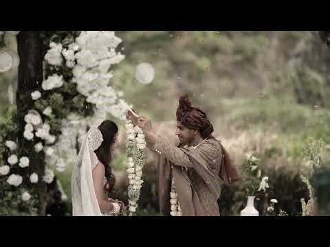 Bride Pritish’s Majestic Wedding Entrance Amidst Mountains and Forests