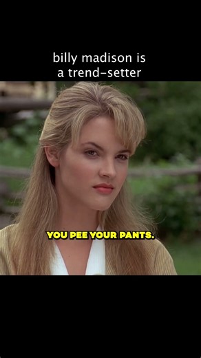 To protect his friend he wet his pants #universal #moviecentral #billymadison
