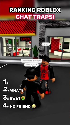 RANKING THE BEST ROBLOX CHAT TRAPS! 😭 #roblox #brookhaven
