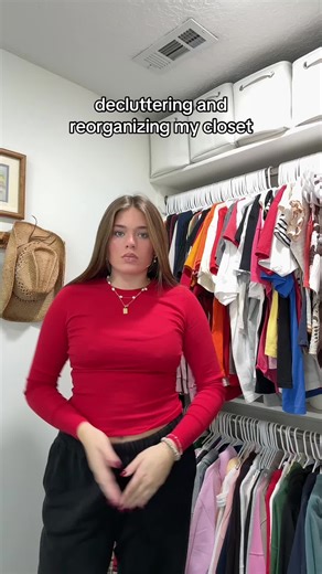 Decluttering and Organizing My Closet for More Space