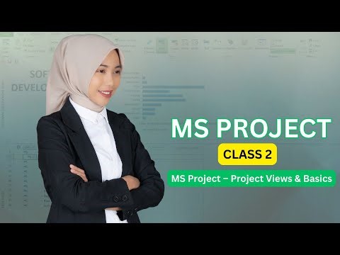 MS Project Views Explained Class 2 Gantt Chart, Task Sheet & Timeline
