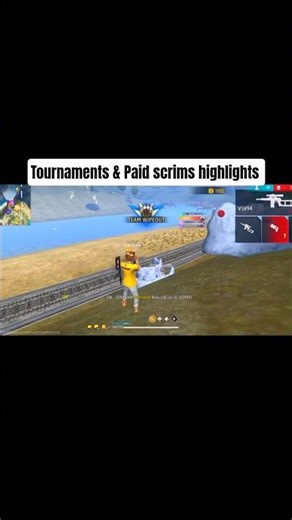 Tournaments & Paid scrims highlights FF India 🇮🇳📈 #freefire #shorts #esports