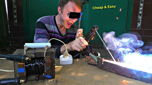 DIY compact welding machine easy and affordable build