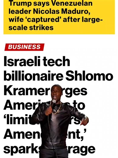 January 2, 2026: DAY 2 - Shlomo Kramer, the co-founder and CEO of cybersecurity firm Cato Networks, sparked outrage online after he urged Americans to “limit the First Amendment” — arguing that democratic nations must respond to emerging dangers by controlling online speech before it’s “too late.” Kramer, a serial entrepreneur who helped found Check Point Software and Imperva, told CNBC that artificial intelligence has given authoritarian governments an “unfair advantage” over democracies that p