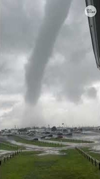 Tornado causes damage off Long Island, New York coast