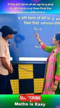 Class 10 Maths |Arithmetic Progression (AP) | Complete Chapter | NCERT | CBSE 2027 #shorts #ytshorts