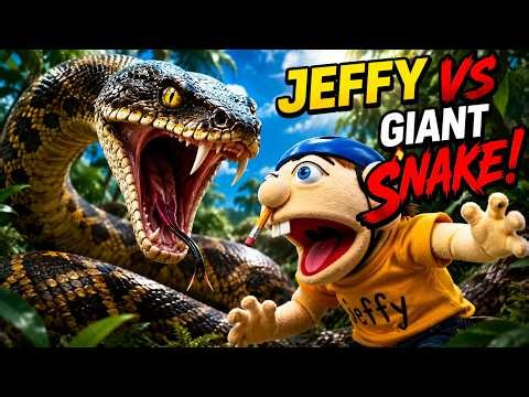 SML Movie: Jeffy VS Giant Snake!