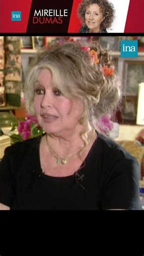 Brigitte Bardot face à la mort et à son âge #MireilleDumas #INA #Bardot #shorts