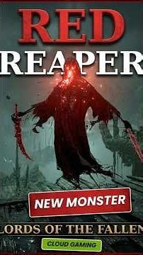 I Just Met the Red Reaper in Lords of the Fallen 😱 #shorts #geforcenow #gaming #soulslike