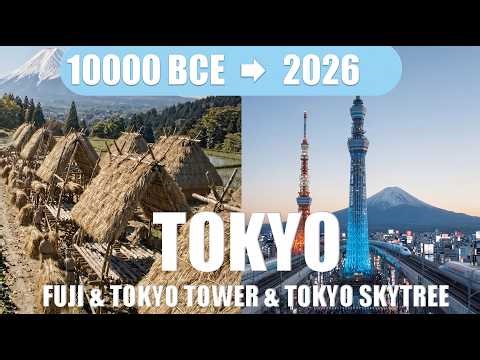 Evolution of Tokyo | Fixed-Camera Timelapse: 10000 Years in 8 Minutes