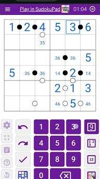 Kalm Kropki 6x6 Sudoku Solve (Kropki Quadruple: Tutorial) Learn Sudoku