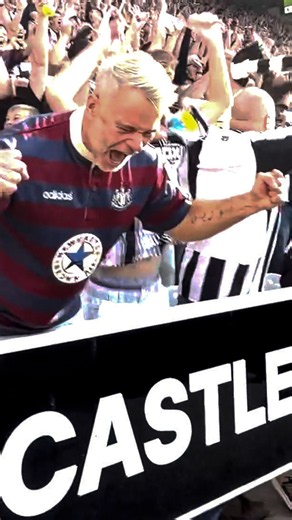 Newcastle fans absolutely erupt as they go ahead against Liverpool 😍 #PremierLeague #Newcastle