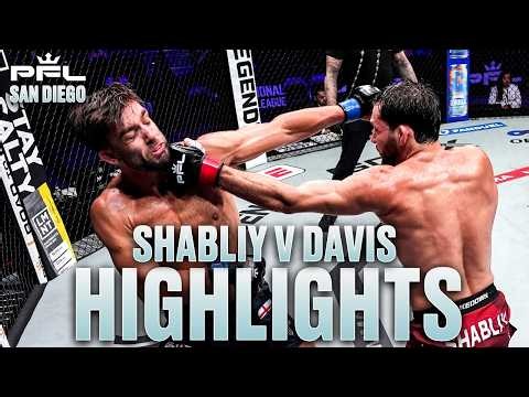 When Lightweights CLASH! | Alexandr Shabliy v Alfie Davis | Highlights | PFL San Diego