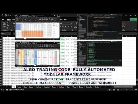 💻 My Complete Algo Trading Setup | Python Excel 📊 | JSON ⚙️ Live Option Chain 📈 | ICT/SMC 🎯