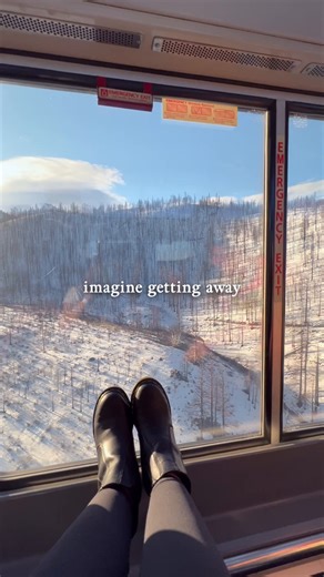 Amtrak on Instagram: "Snow-dusted mountains, forests and streams. This is winter across the West. 🌨️🏔️"