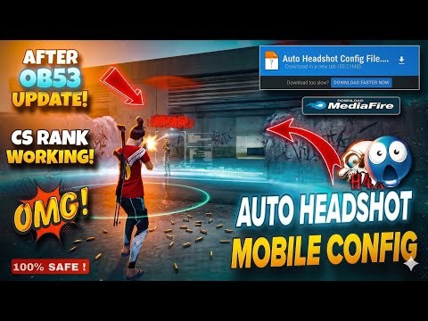 Free Fire Auto Headshot Config File🎯🌠 Macro Aimbot + No Recoil Regedit ‼️ Antiban VIP Script 👽