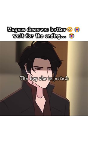 from "I'm Turning Into A Vampire" MSA Show on YouTube | Magnus Sad😢😭 #msa #animation #anime #shorts