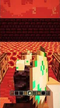 Infinite gold in the Nether! 🪙 Bob builds a compact gold farm in 60 seconds. Java 2026 👷🐺