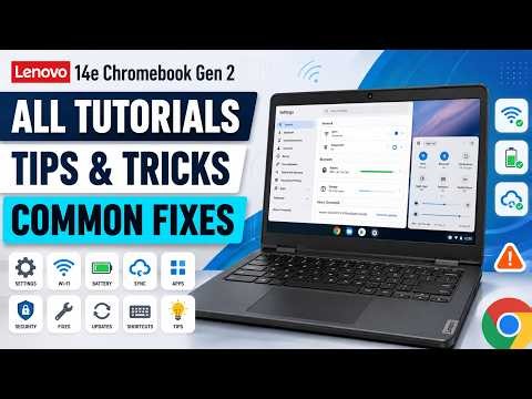 Lenovo 14e Chromebook Gen 2 – All Tutorials, Tips, Tricks & Fixes
