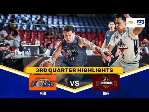 MERALCO vs BLACKWATER | 3RD QUARTER HIGHLIGHTS | PBA SEASON 50 GOVERNORS' CUP