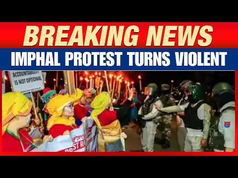Imphal Protests Turn Violent | Massive Rally Demands Justice in Tronglaobi Incident | Manipur