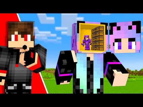 I BUILT A SECRET BASE INSIDE GAURI'S BRAIN IN MINECRAFT