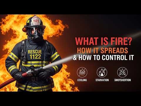 What Is Fire? How Fire Spreads & How to Control It 🔥@rescueheroesnetwork1122